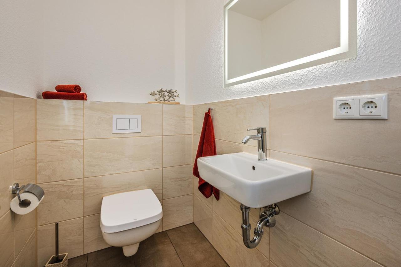 Reetdachhaus Am Haff Mit Sauna, Terrasse, Wlan Zirchow エクステリア 写真